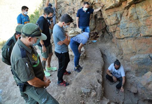 In the cave of the Witches at the site of Balumba