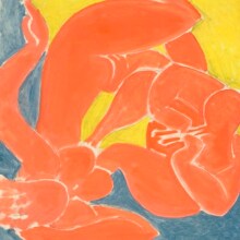 'Nymph and red fauna', by Matisse