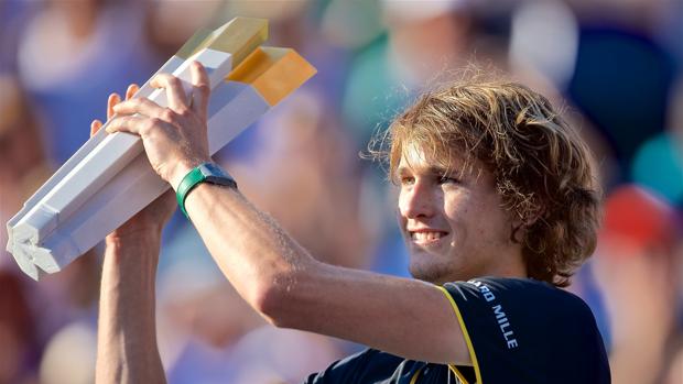 Zverev levanta el trofeo de Montreal