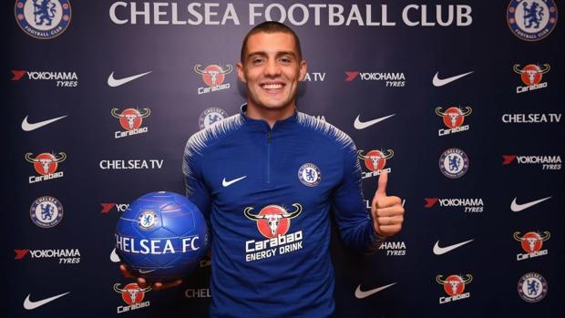 Mateo Kovacic tras firmar su año de cesión con el Chelsea