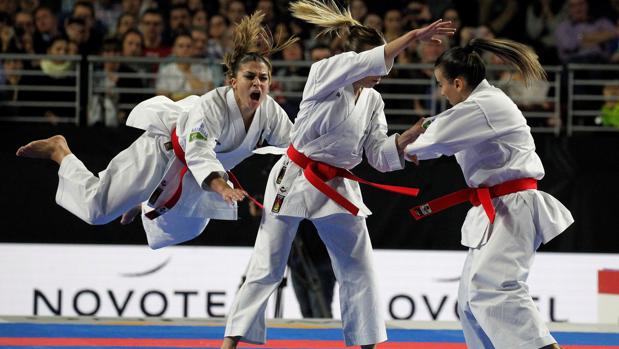 Una imagen del reciente Campeonato del mundo de Kárate