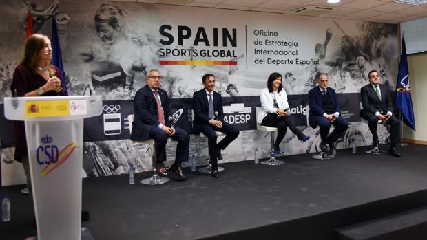 Una imagen de la presentación de Spain Sports Global