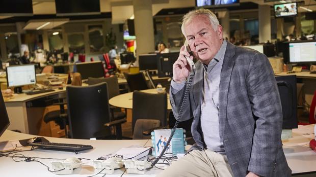El dueño de Combate Américas, Campbell McLaren, posa en la redacción de ABC
