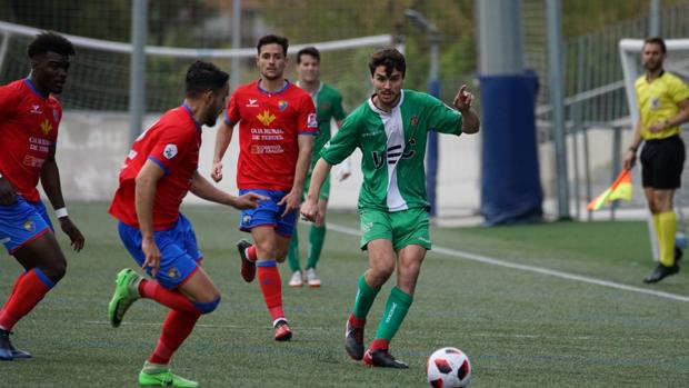 Partido jugado este domingo entre el Cornellé y el Teruel
