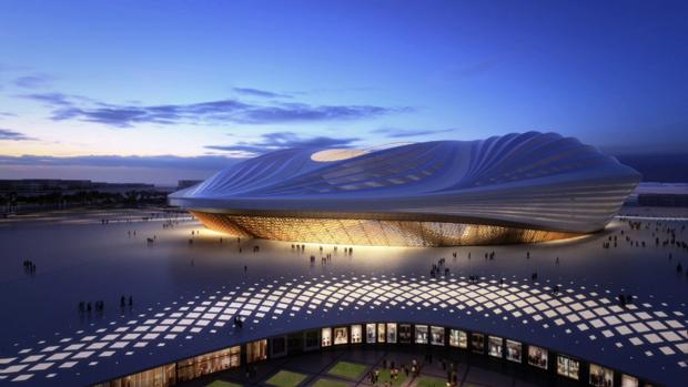 Vista general del estadio Al Wakrah,, sede del Mundial 2022