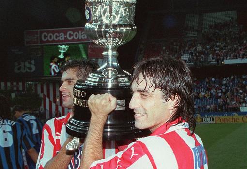 Futre en 1997 con el Trofeo Villa de Madrid
