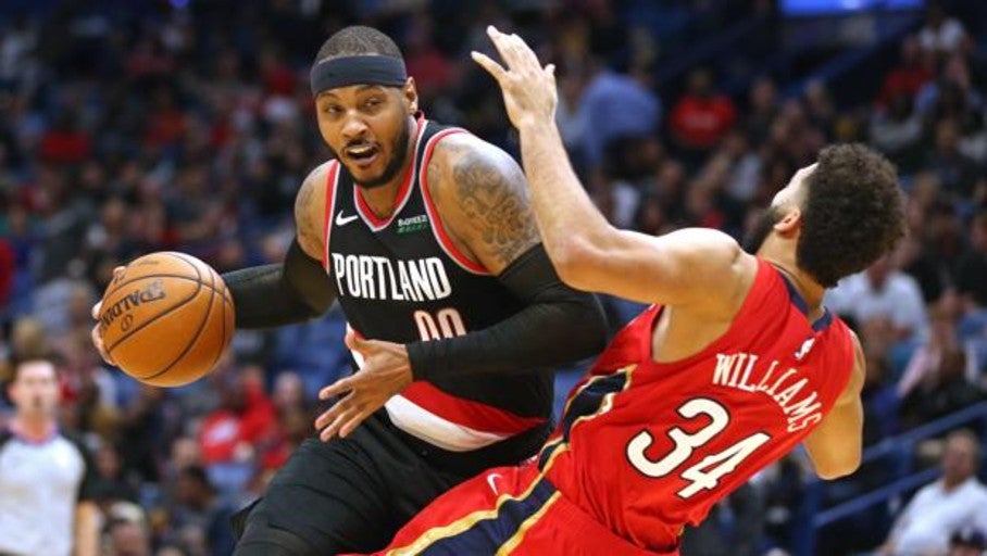 Carmelo Anthony regresa después de un año