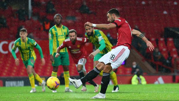 El United derriba al débil West Bromwich