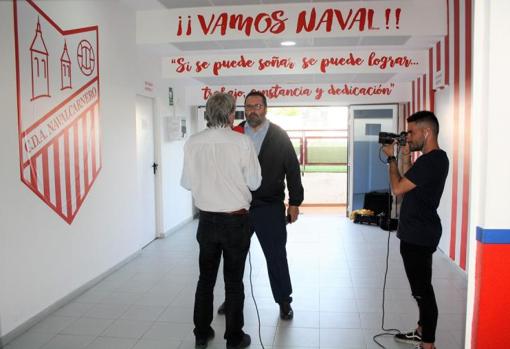 Juan Alarcón, actual presidente del CDA Navalcarnero