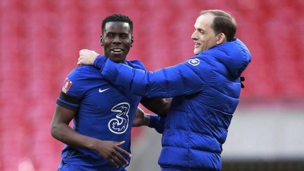 Thomas Tuchel, feliz tras la clasificación este sábado para la final de la FA Cup