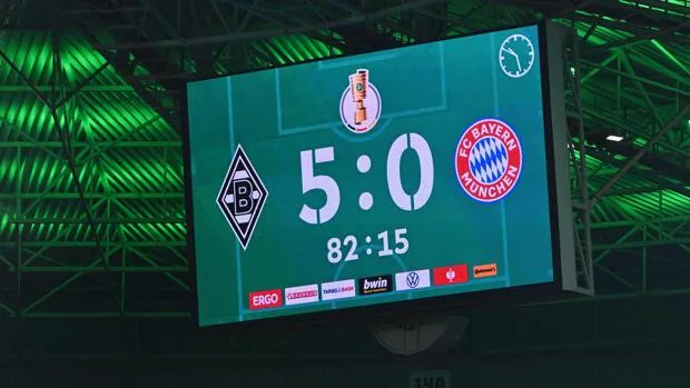 El Borussia Monchengladbach humilla al Bayern con una histórica manita