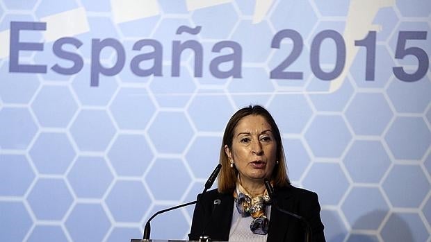 La ministra de Fomento, Ana Pastor