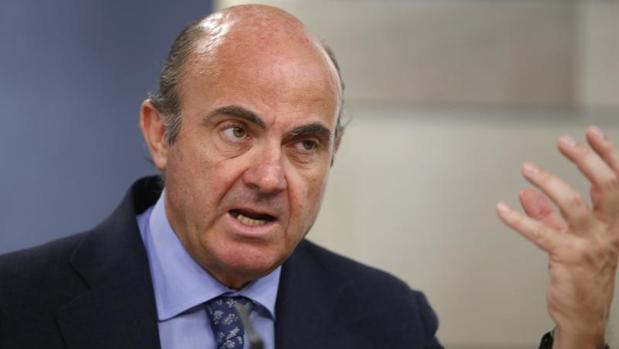 El ministro de Economía en funciones, Luis de Guindos