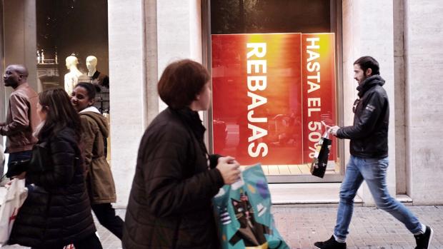 Rebajas en comercios de Valencia