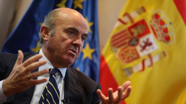 El ministro de Economía, Luis de Guindos