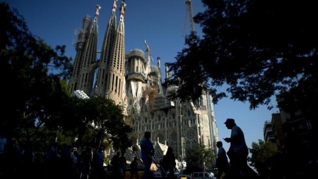 Turistas en Barcelona