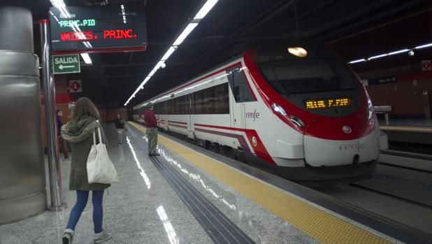 Nueva estación de Cercanías de Valdebebas, en Madrid
