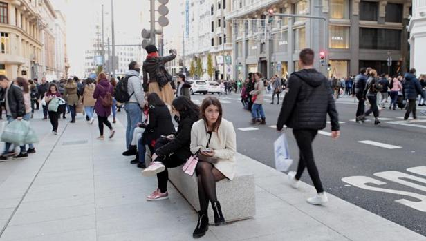 Compras en el centro de Madrid