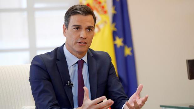 El presidente del Gobierno, Pedro Sánchez