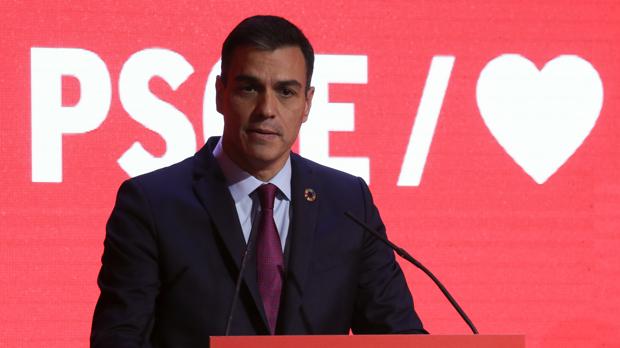 Pedro Sánchez, esta mañana