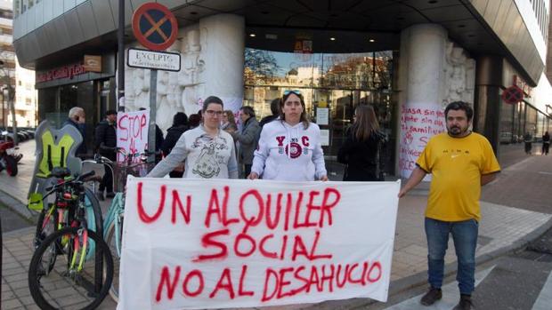 Manifestación de la PAH