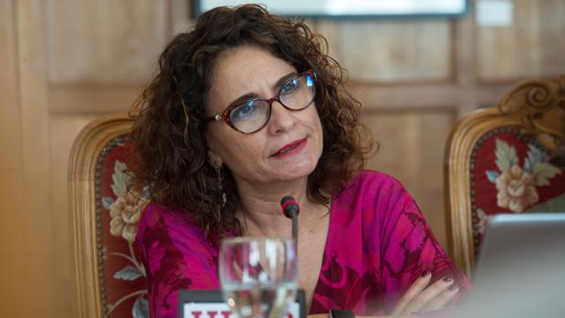 La ministra de Hacienda en funciones, María Jesús Montero