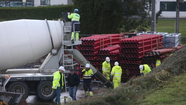 Obras públicas en Santiago de Compostela