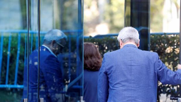 El excomisario general de Policía Judicial Julio Corrochano a su llegada a la Audiencia Nacional
