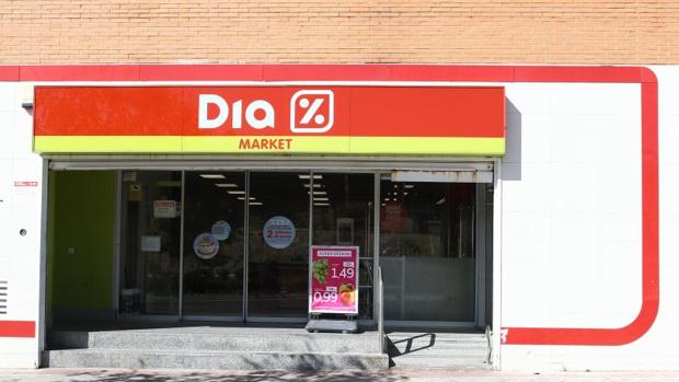 Fachada de Supermercados Dia
