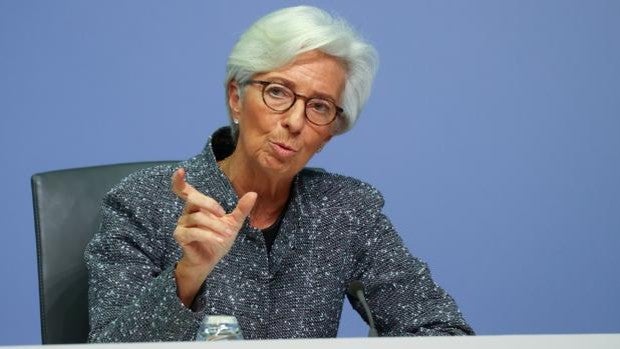 La presidenta del BCE, Christine Lagarde