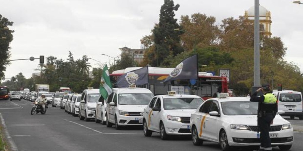 Taxi drivers and the rest of passenger transport will demonstrate this Sunday for the rise in fuel