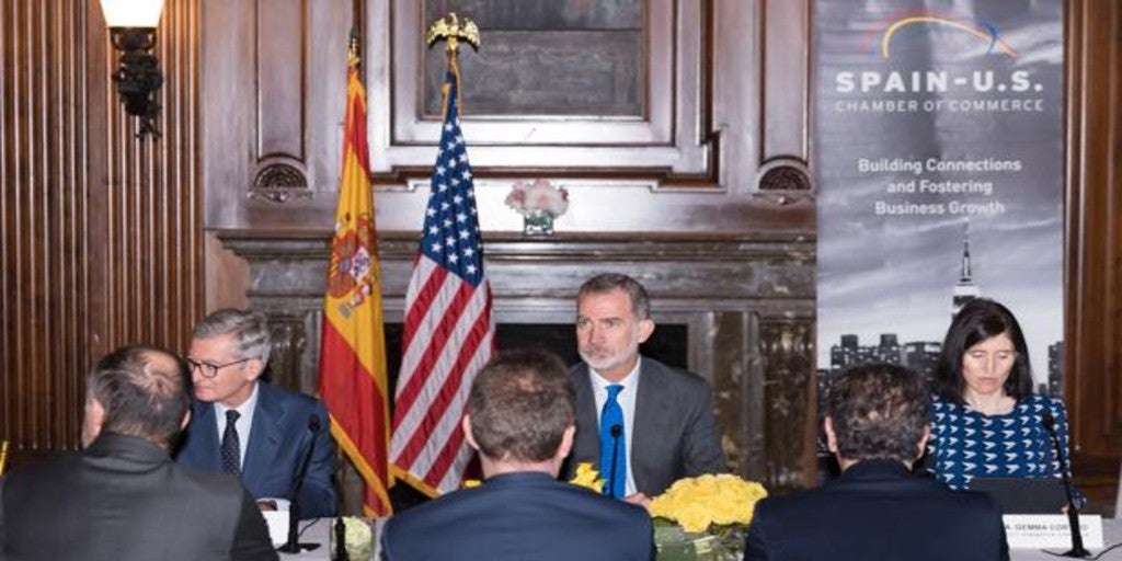 Iberdrola USA accompanies the King at the Spain-United States Chamber of Commerce in New York