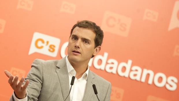 El líder de Ciudadanos, Albert Rivera