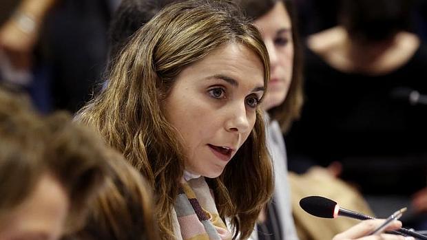 Mar Espinar, en la comisión de Cultura