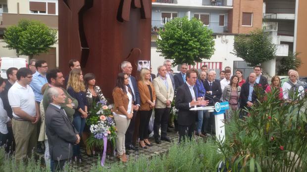 Discurso de Alfonso Alonso durante el acto de homenaje a Miguel Ángel Blanco en Ermua