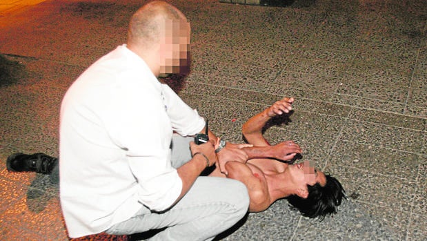 Operación policial contra un miembro de una banda latina