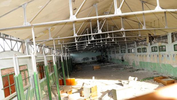 Estado en el que se encontraba el gimnasio en 2013