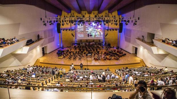 Instalaciones del auditorio ADDA de Alicante