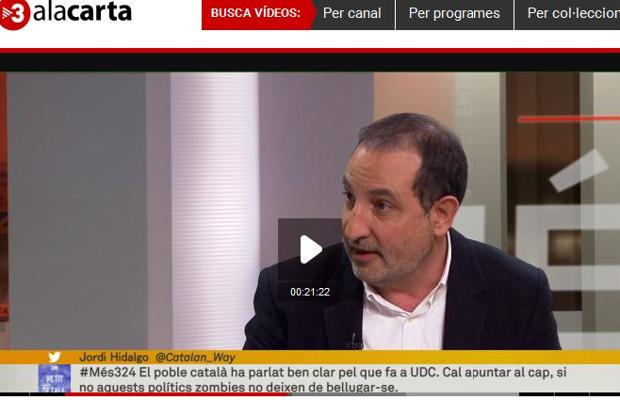 Captura de pantalla en el momento de colgarse el tuir amenazante