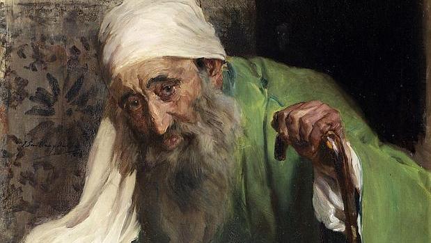 Retrato de «Un hebreo» de Joaquín Sorolla