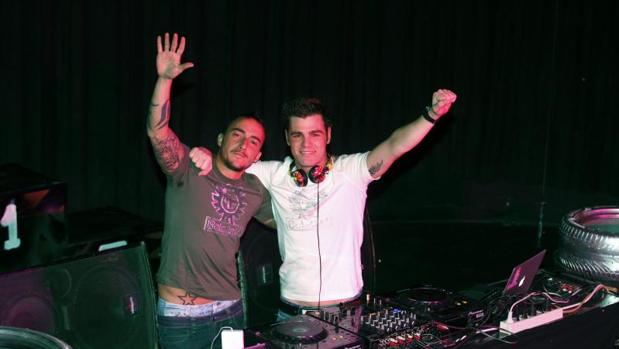 Dj Nano y Fonsi Nieto, en una imagen de archivo en Ifema