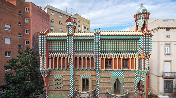 Vista exterior de la Casa Vicens