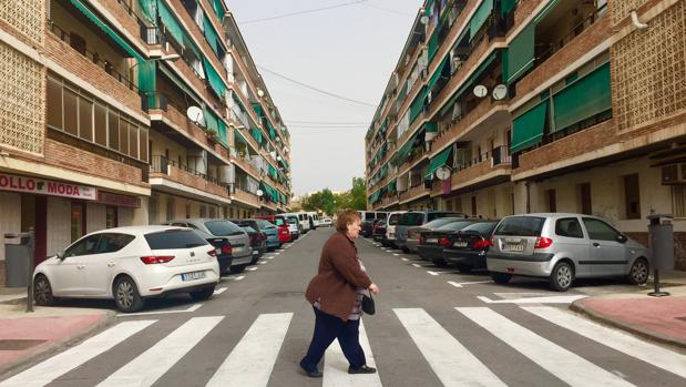 Imagen de la calle en la que se ha producido el suceso en Alicante