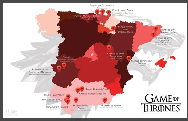 Imagen de la ruta de «Juego de tronos»