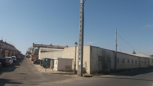 Emplazamiento actual de la granja porcina
