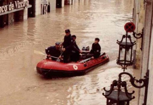 Imagen de los efectos de las inundaciones
