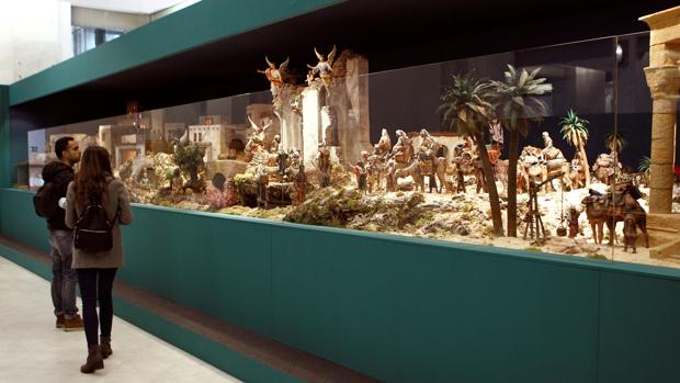 Belén en CentroCentro, la sede del Ayuntamiento de Madrid