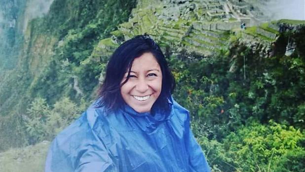 Imagen de Nathaly Salazar tomada durante su viaje a Perú
