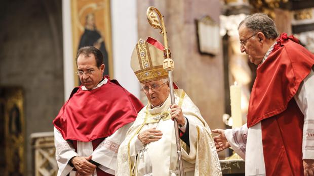 Imagen de archivo del cardenal arzobispo de Valencia, Antonio Cañizares
