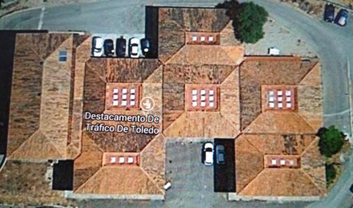 Aislarán el techo de amianto del destacamento de Tráfico de Toledo